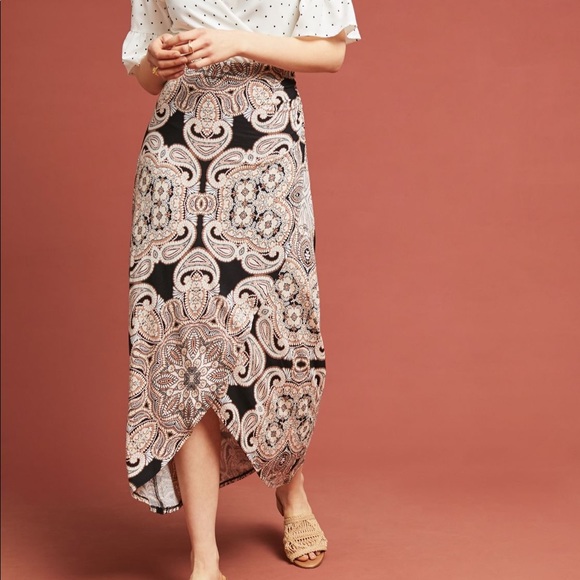 Maeve Corvo Wrap Skirt - Picture 1 of 6